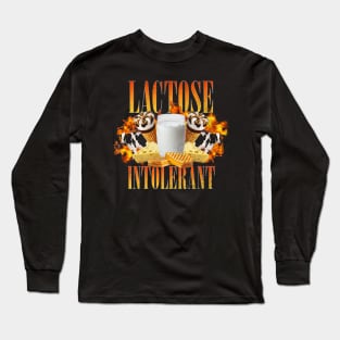 Distressed Vintage Lactose Free Long Sleeve T-Shirt